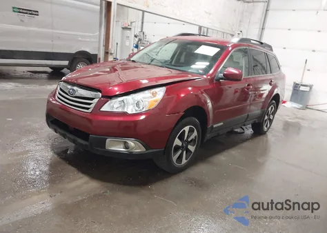 2012 Subaru Outback 2.5I Premium from USA, damaged, VIN 4S4BRCCC1C3266826